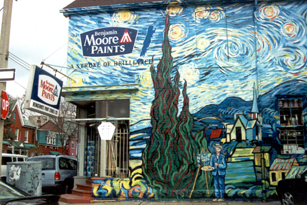 Starry Night mural