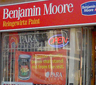 Welcome Reingewirtz Paint Store